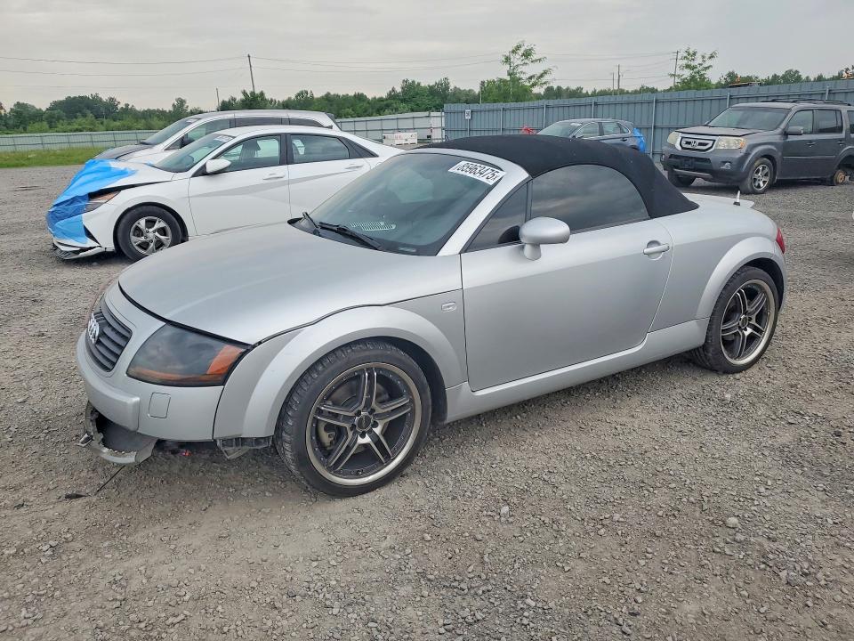 2001 Audi Tt quattro VIN TRUUT28N711013379 COPART salvage auction — FRONT END, On - Permit Salvage, sold $425 on 2026-07-28 (photo 1)