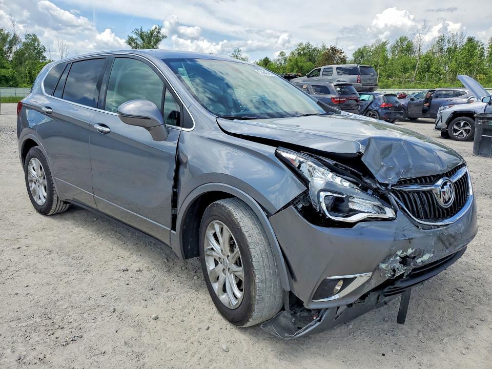 2020 Buick Envision VIN LRBFXBSA6LD124695 COPART salvage auction — FRONT END, Ny - Mv-907A Salvage Certificate, sold $2,250 on 2026-07-13 (photo 4)