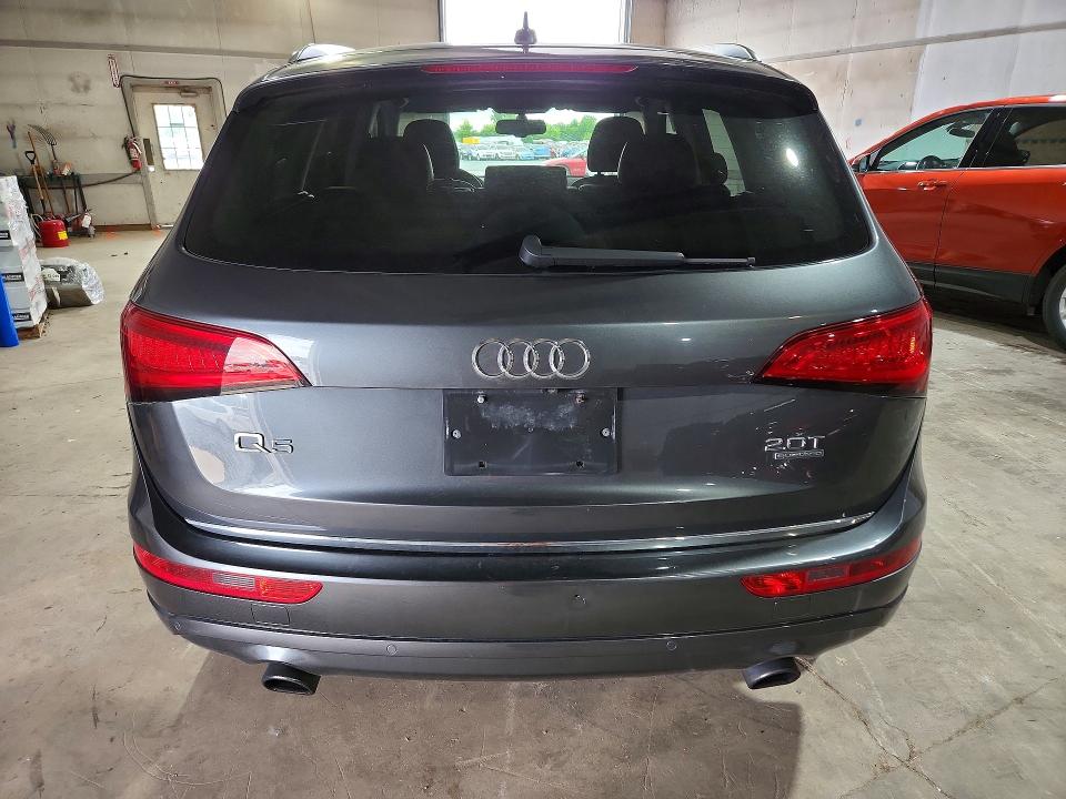 2016 Audi Q5 VIN WA1L2AFP6GA146824 COPART salvage auction — FRONT END, Mi - Certificate Of Title, sold $550 on 2026-07-31 (photo 6)
