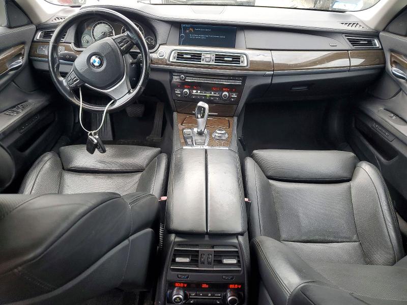 2012 BMW 7 series VIN WBAKC6C56CC396185 COPART salvage auction — MECHANICAL, MA - CERTIFICATE OF TITLE, sold $375 on 2026-07-23 (photo 8)