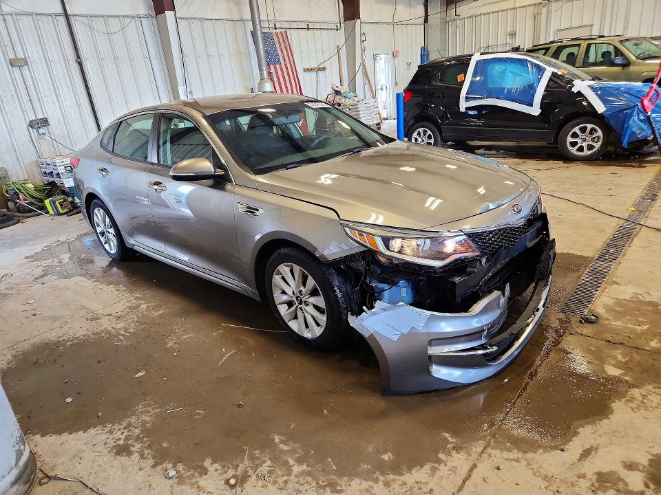 2016 Kia VIN 5XXGT4L31GG018731 COPART salvage auction — FRONT END, Wi - Certificate Of Title, sold $1,650 on 2026-07-20 (photo 4)
