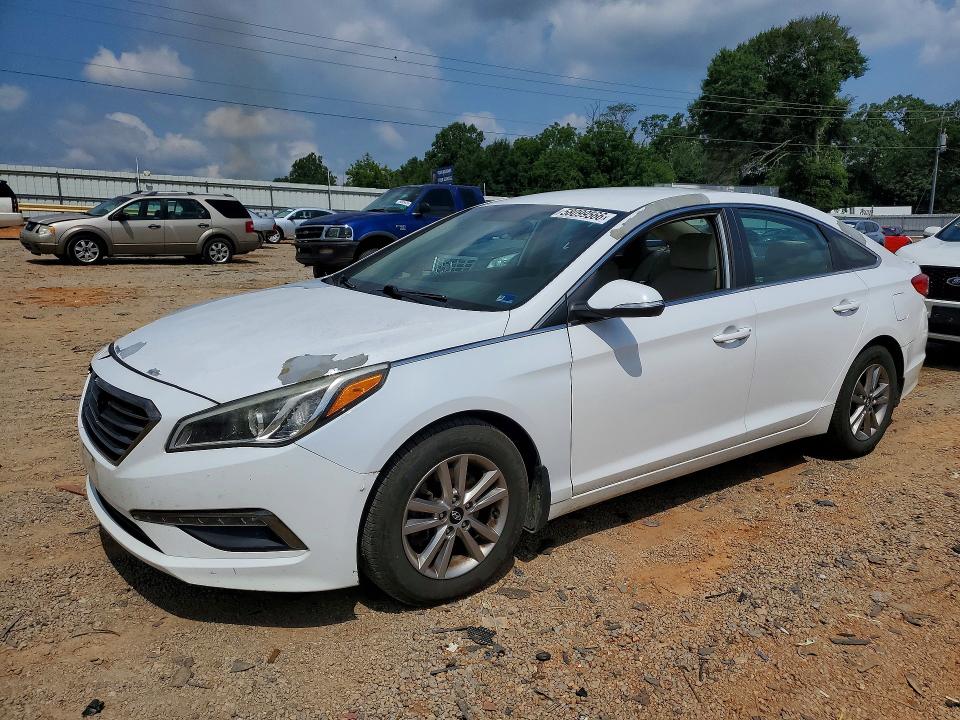 2016 Hyundai Sonata VIN 5NPE24AA7GH266031 COPART salvage auction — WATER/FLOOD, Va - Cert Of Title-Salvage Water, sold $550 on 2026-07-10 (photo 1)