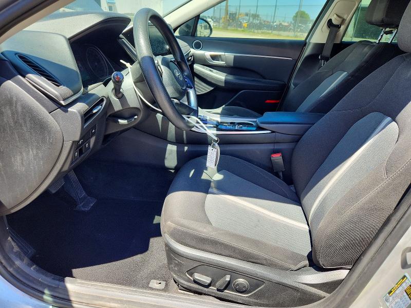2020 Hyundai Sonata VIN 5NPEL4JA5LH057250 COPART salvage auction — FRONT END, Ca - Salvage Certificate, sold $1,600 on 2026-07-27 (photo 7)