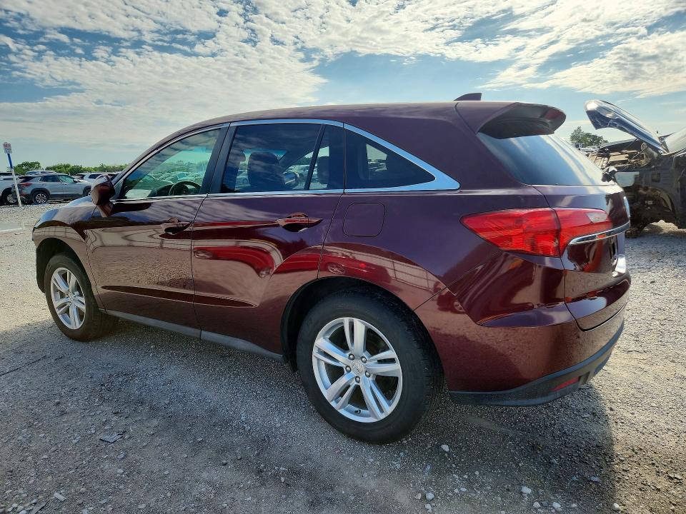 2014 Acura Rdx VIN 5J8TB4H30EL000455 COPART salvage auction — FRONT END, Mt - Salvage Certificate Of A Vehic, sold $1,550 on 2026-08-03 (photo 2)