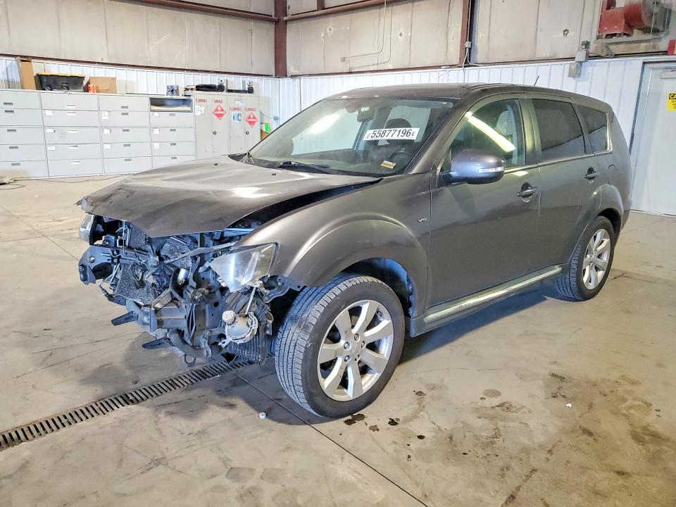 2011 Mitsubishi Outlander VIN JA4JT5AX8BU036190 COPART salvage auction — FRONT END, MO - SALVAGE CERTIFICATE OF TITLE, sold $450 on 2026-07-22 (photo 1)