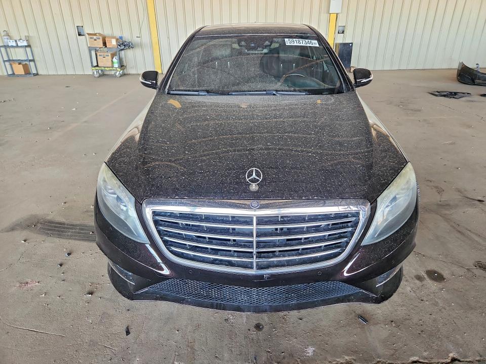 2014 Mercedes-benz S class VIN WDDUG8CB0EA043947 COPART salvage auction — FRONT END, Az - Certificate Of Title, sold $2,050 on 2026-07-29 (photo 5)