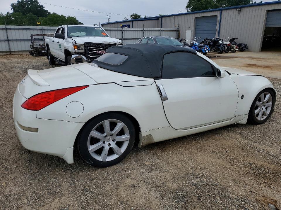 2005 Nissan 350z VIN JN1AZ36A45M755103 COPART salvage auction — FRONT END, Nc - Salvage Certificate Of Title, sold $175 on 2026-07-29 (photo 3)