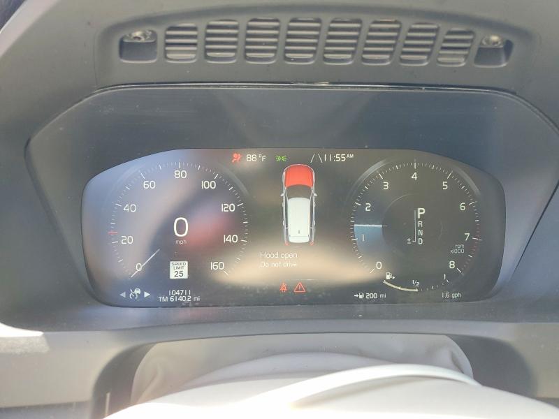 2020 Volvo Xc90 VIN YV4A221K9L1612414 COPART salvage auction — REAR END, Ca - Salvage Certificate, sold $15 on 2026-07-28 (photo 9)