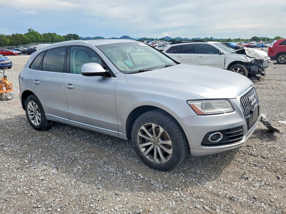 2017 Audi Q5 VIN WA1C2AFP4HA040356 COPART salvage auction — FRONT END, Tn - Salvage Certificate, sold $3,550 on 2026-07-30 (photo 4)