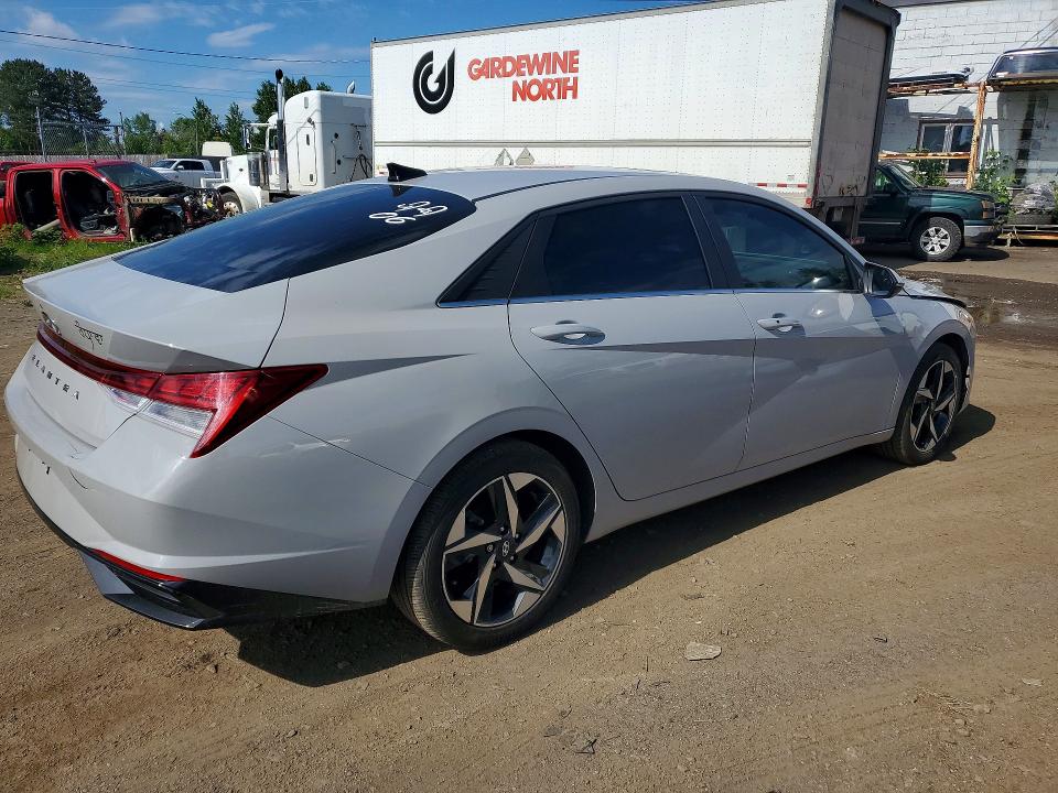 2023 Hyundai Elantra VIN KMHLN4AGXPU603473 COPART salvage auction — FRONT END, ON - PERMIT SALVAGE, sold $400 on 2026-07-28 (photo 3)