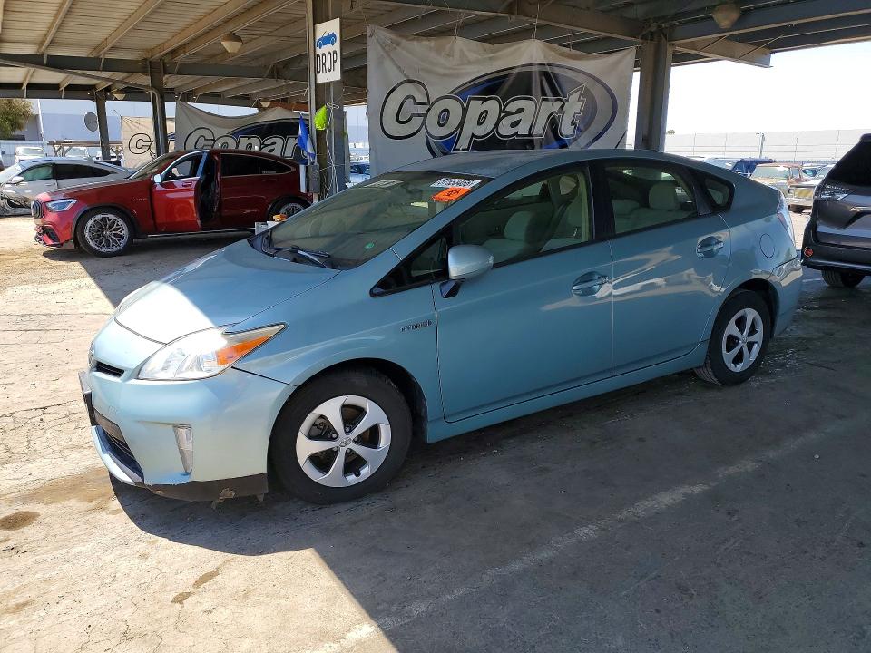 2015 Toyota Prius VIN JTDKN3DU5F1911565 COPART salvage auction — VANDALISM, Ca - Salvage Certificate, sold $2,950 on 2026-07-09 (photo 1)