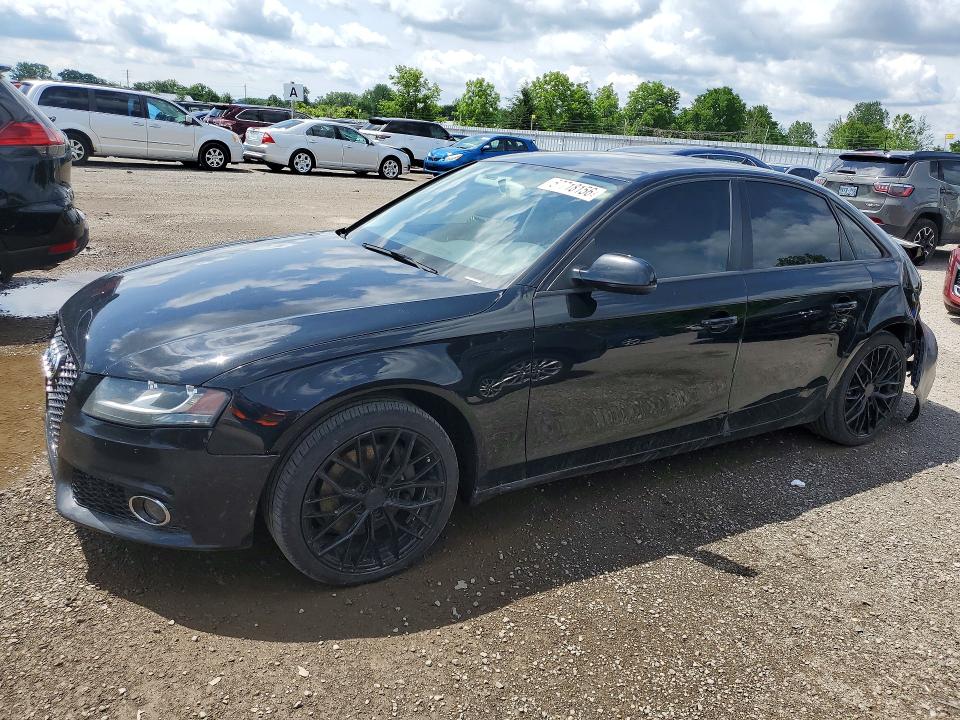 2011 Audi A4 VIN WAUBFAFL0BN020427 COPART salvage auction — REAR END, On - Permit Salvage, sold $475 on 2026-07-09 (photo 1)