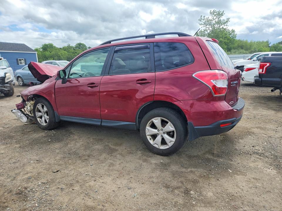 2014 Subaru Forester VIN JF2SJAEC4EH403701 COPART salvage auction — FRONT END, Ma - Cert Of Title-Reconstrctd Coll, sold $550 on 2026-07-15 (photo 2)