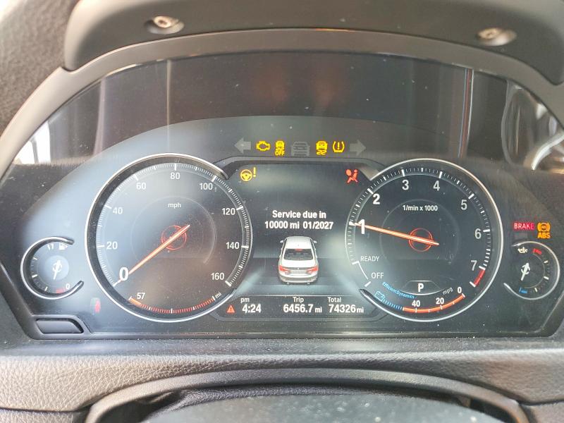 2018 BMW VIN WBA8B3G56JNV00908 COPART salvage auction — FRONT END, Tx - Salvage Vehicle Title, sold $8,200 on 2026-08-14 (photo 9)