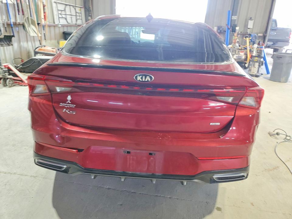 2021 Kia K5 VIN 5XXG64J28MG080799 COPART salvage auction — HAIL, Mo - Certificate Of Title, sold $5,400 on 2026-07-08 (photo 6)