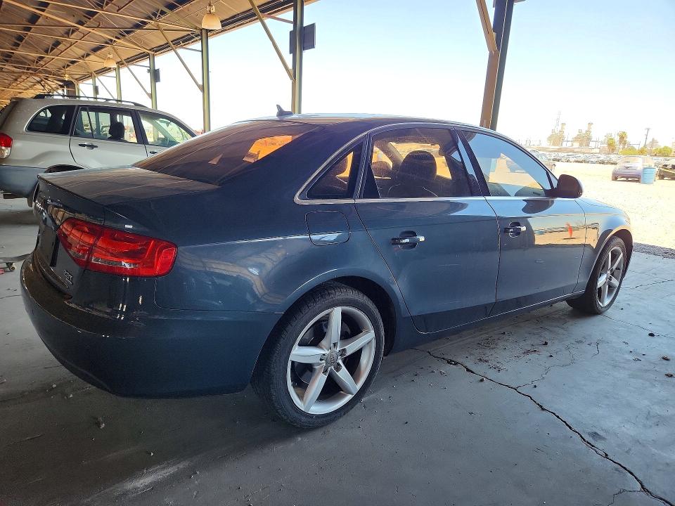2009 Audi A4 VIN WAUMF78K49N037113 COPART salvage auction — MECHANICAL, AZ - CERT OF TITLE - SALVAGE, sold $250 on 2026-07-13 (photo 3)