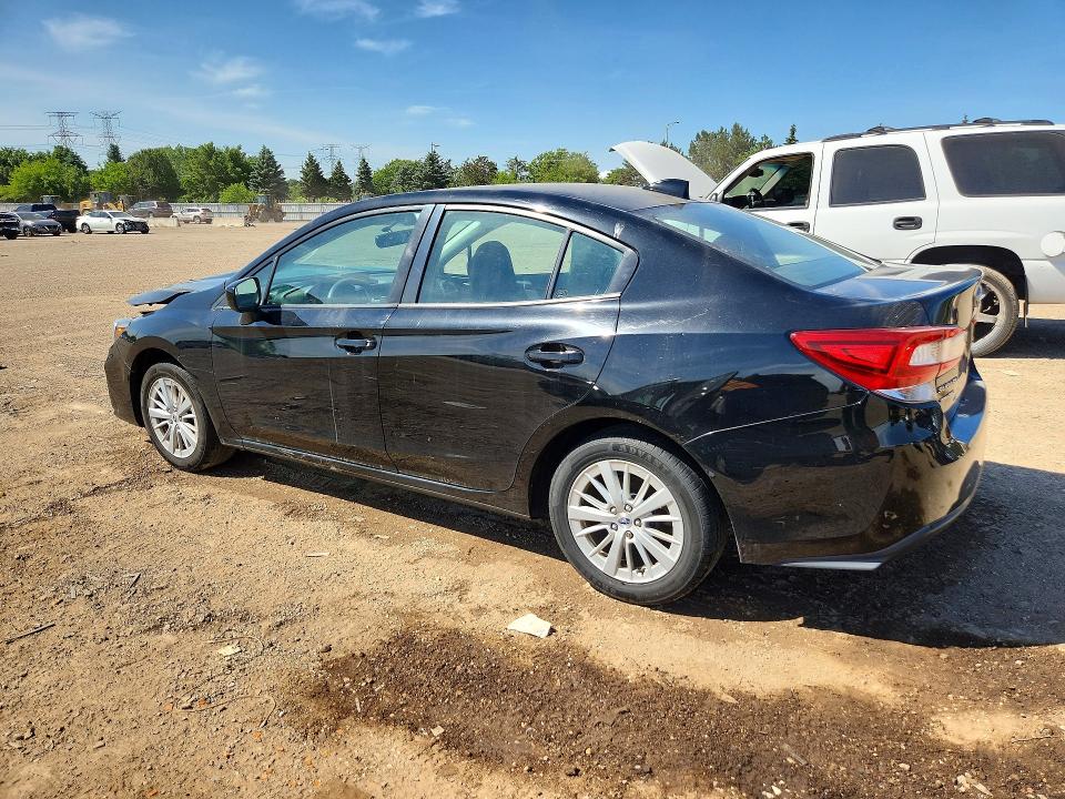 2017 Subaru Impreza VIN 4S3GKAB64H3616696 COPART salvage auction — FRONT END, Il - Salvage Certificate, sold $1,050 on 2026-07-09 (photo 2)