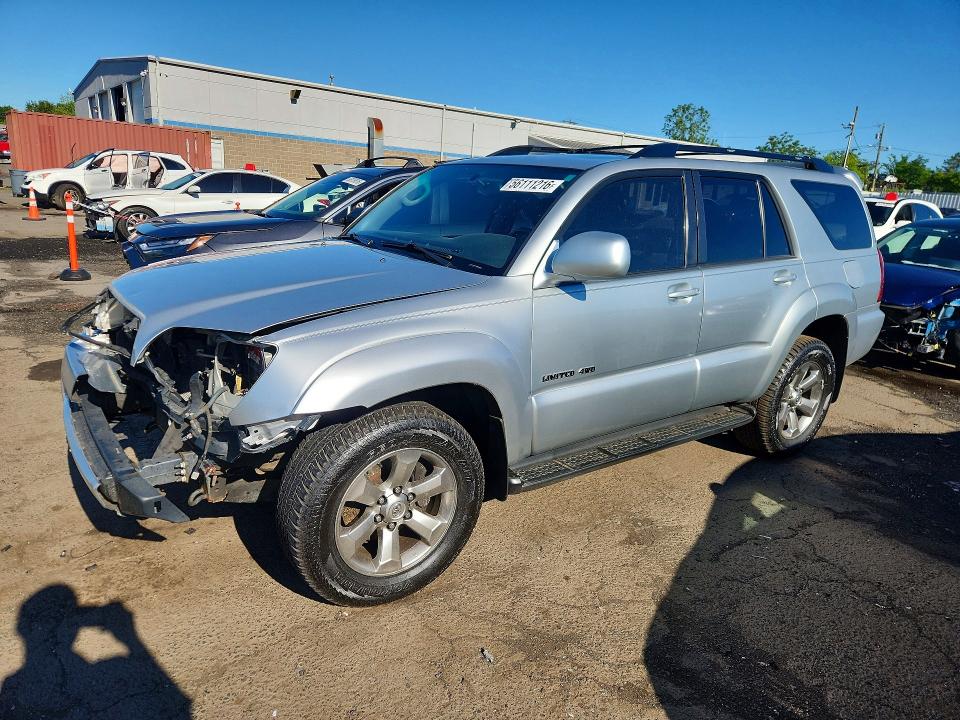 2006 Toyota 4runner VIN JTEBU17R668063276 COPART salvage auction — FRONT END, CT - CERT OF TITLE-SALVAGE, sold $5,800 on 2026-07-17 (photo 1)