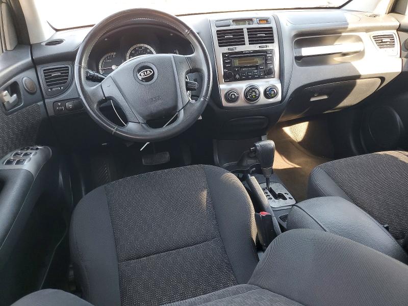 2006 Kia Sportage VIN KNDJF723867289924 COPART salvage auction — REAR END, FL - CERT OF TITLE SLVG REBUILDABLE, sold $900 on 2026-07-17 (photo 8)