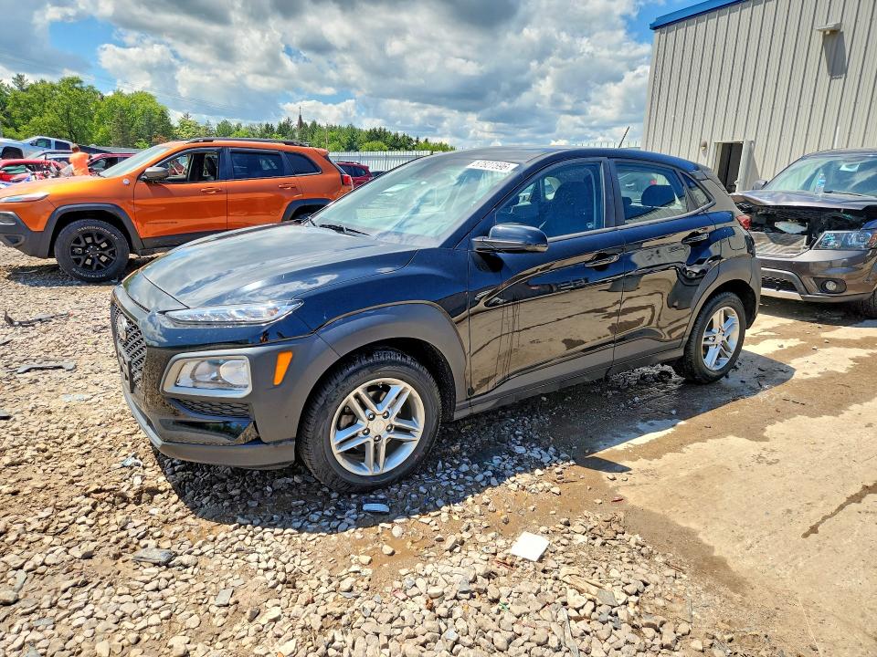 2019 Hyundai VIN KM8K12AA4KU293188 COPART salvage auction — HAIL, Wi - Certificate Of Title, sold $2,250 on 2026-07-06 (photo 1)