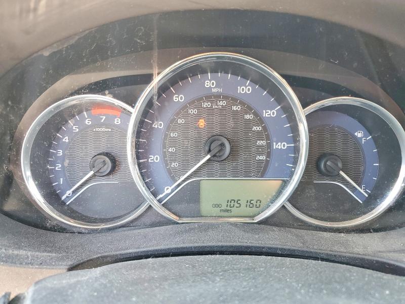 2016 Toyota Corolla VIN 5YFBURHE2GP492256 COPART salvage auction — FRONT END, Ca - Salvage Certificate, sold $925 on 2026-07-20 (photo 9)