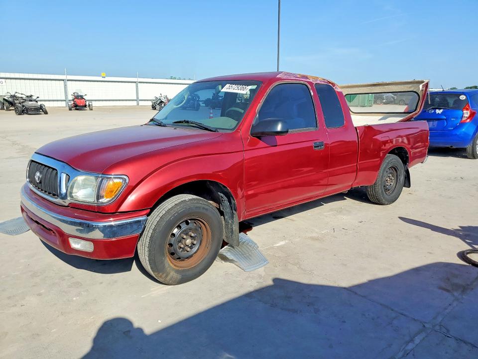 2004 Toyota Tacoma VIN 5TEVL52N74Z431217 COPART salvage auction — SIDE, Tx - Salvage Vehicle Title, sold $325 on 2026-07-27 (photo 1)