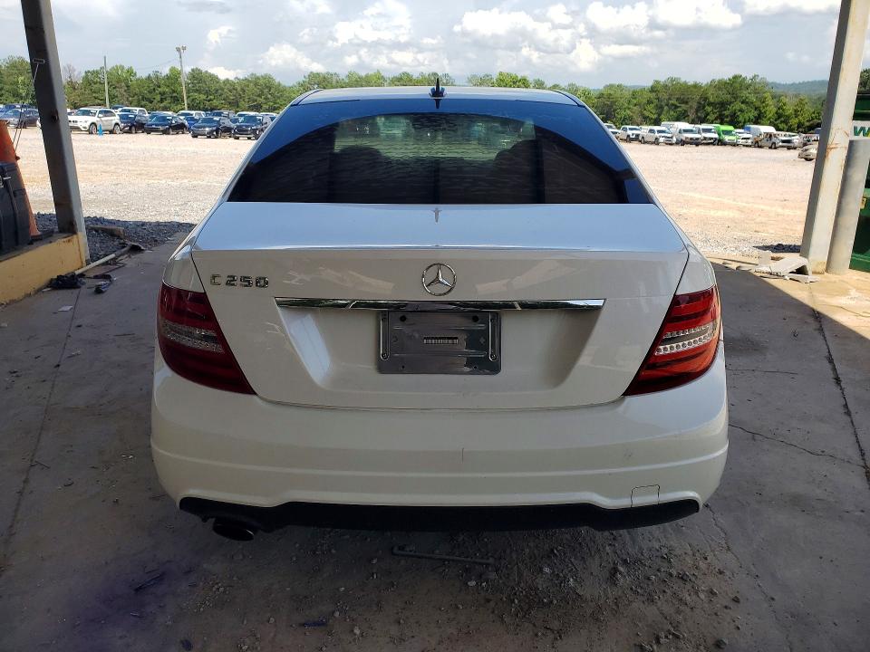 2014 Mercedes-benz C class VIN WDDGF4HB2ER309293 COPART salvage auction — NORMAL WEAR, AL - CERTIFICATE OF TITLE, sold $250 on 2026-07-23 (photo 6)