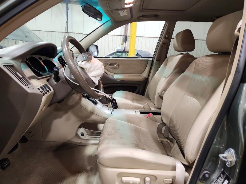 2006 Toyota Highlander VIN JTEEP21A960183634 COPART salvage auction — FRONT END, Pa - Certificate Of Salvage, sold $1,150 on 2026-07-02 (photo 7)