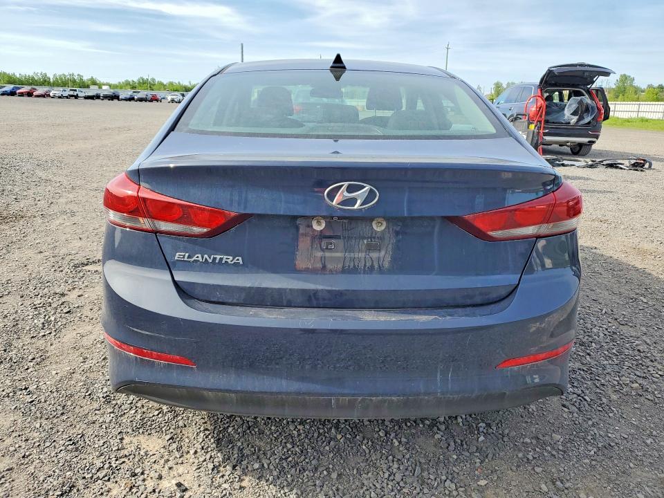 2017 Hyundai Elantra VIN KMHD84LF2HU129584 COPART salvage auction — FRONT END, On - Permit Salvage, sold $650 on 2026-07-21 (photo 6)