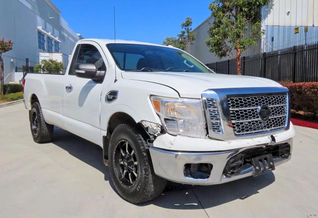 2017 Nissan TITAN VIN 1N6AA1R87HN548279 COPART salvage auction — ALL OVER, MT - DIS/DLR/EXP ONLY SALVAGE TITLE (P), sold $9,800 on 2026-07-25 (photo 1)