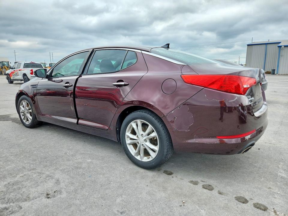 2013 Kia Optima VIN 5XXGN4A79DG093768 COPART salvage auction — SIDE, Ok - Cert Of Title-Salvage, sold $675 on 2026-07-06 (photo 2)