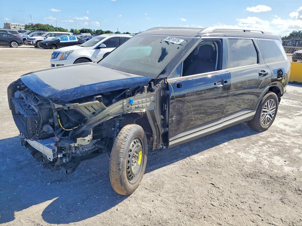 2026 Hyundai Palisade VIN KM8RL5S29TU104134 COPART salvage auction — FRONT END, Fl - Cert Of Title Slvg Rebuildable, sold $16,600 on 2026-07-15 (photo 1)