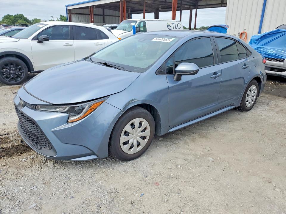 2021 Toyota Corolla VIN 5YFDPMAE3MP168547 COPART salvage auction — FRONT END, Ga - Cert Of Title-Salvage, sold $5,500 on 2026-07-31 (photo 1)