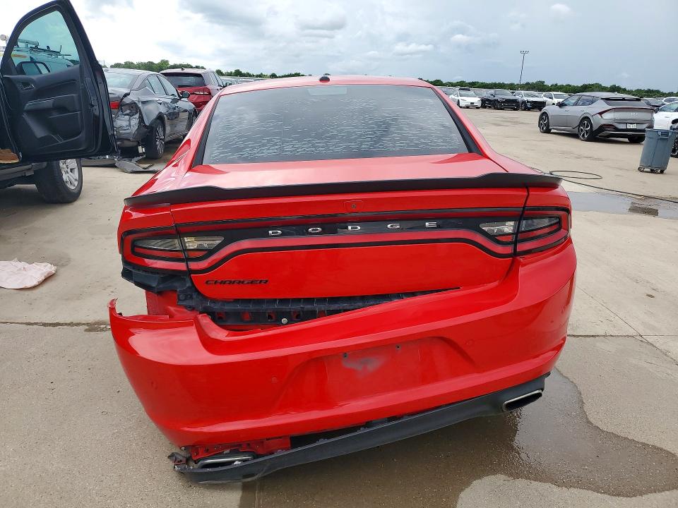 2018 Dodge Charger VIN 2C3CDXBG9JH227029 COPART salvage auction — FRONT END, TX - CERTIFICATE OF TITLE, sold $1,150 on 2026-07-09 (photo 6)
