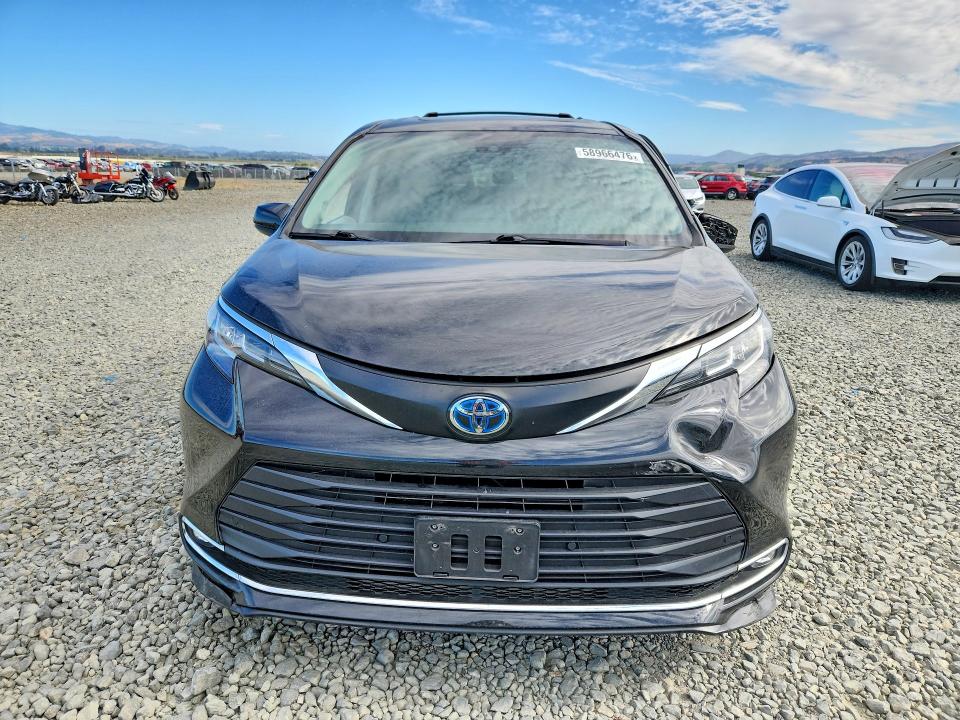 2022 Toyota VIN 5TDJRKEC7NS094374 COPART salvage auction — SIDE, Ca - Salvage Certificate, sold $5,200 on 2026-07-23 (photo 5)