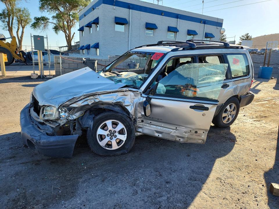 2001 Subaru Forester VIN JF1SF63571H717621 COPART salvage auction — FRONT END, Nm - Non-Repairable Vehicle Cert, sold $200 on 2026-07-27 (photo 1)