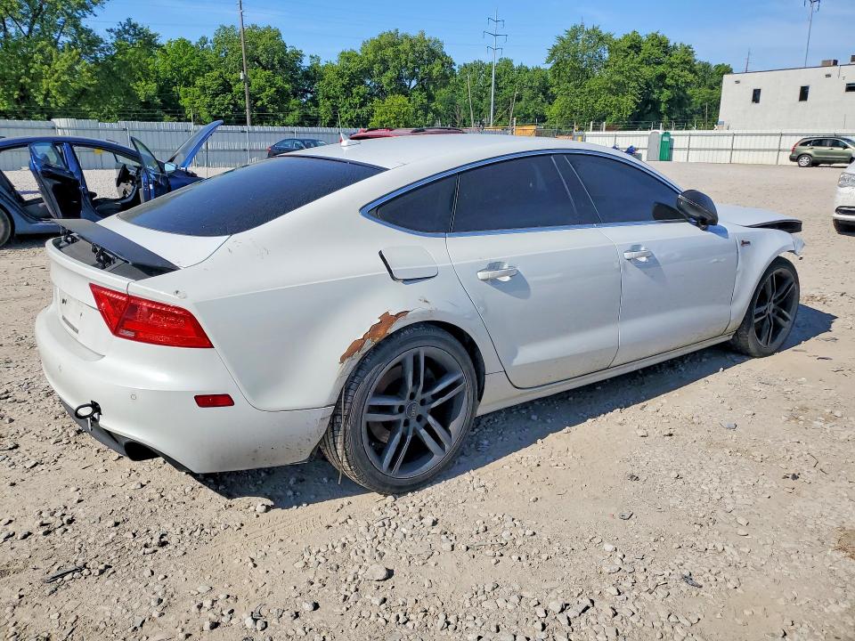 2014 Audi A7 VIN WAUWGAFC1EN017734 COPART salvage auction — FRONT END, Oh - Certificate Of Title, sold $1,350 on 2026-07-02 (photo 3)