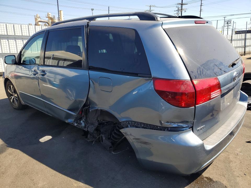 2004 Toyota Sienna VIN 5TDZA22C74S193807 COPART salvage auction — SIDE, Ca - Salvage Certificate, sold $550 on 2026-07-08 (photo 2)