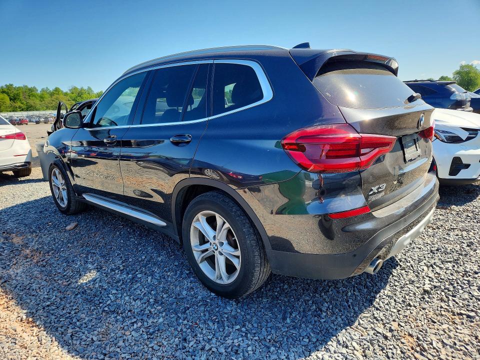 2020 BMW X3 VIN 5UXTY5C07L9D33599 COPART salvage auction — FRONT END, Nj - Cert Of Title-Salvage, sold $10,100 on 2026-07-28 (photo 2)