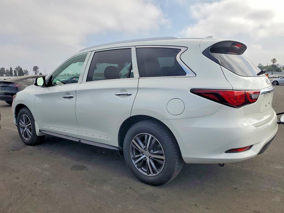 2019 Infiniti VIN 5N1DL0MN4KC531732 COPART salvage auction — SIDE, Ca - Salvage Certificate, sold $7,200 on 2026-07-29 (photo 2)