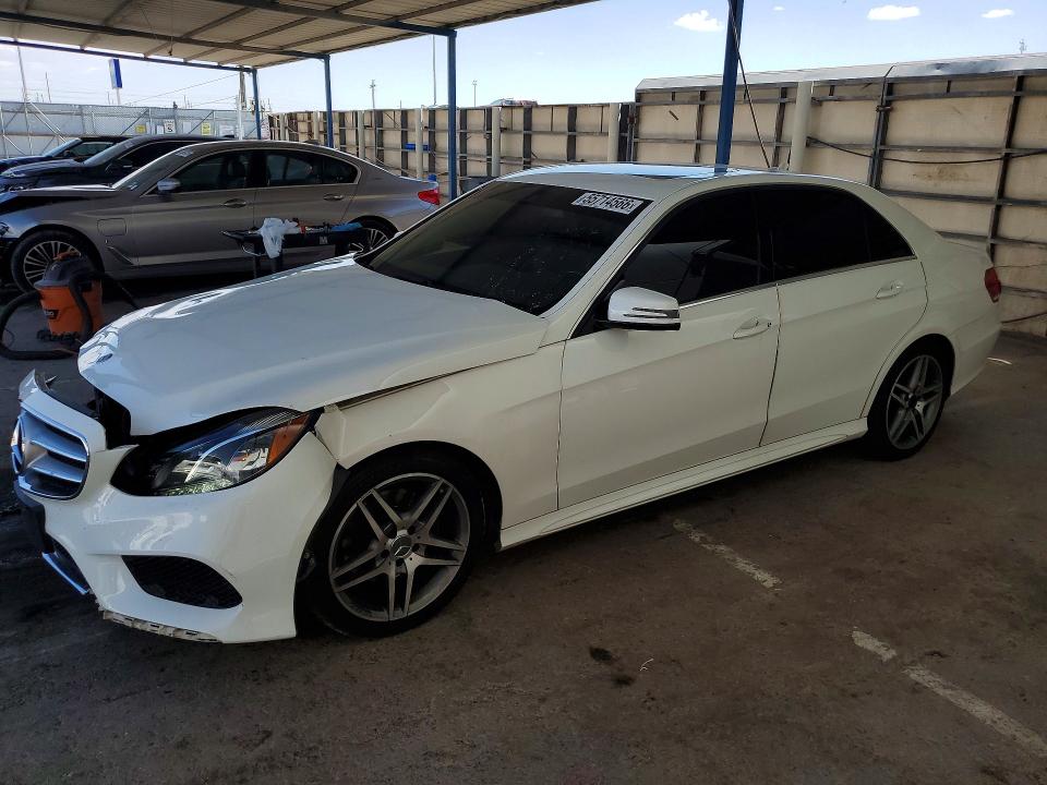 2014 Mercedes-benz E-klasse VIN WDDHF8JB5EB053245 COPART salvage auction — FRONT END, Nm - Cert Of Title-Salvage, sold $1,850 on 2026-08-28 (photo 1)