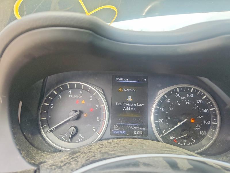 2018 Infiniti Q50 VIN JN1EV7AR9JM443838 COPART salvage auction — FRONT END, SC - CERT OF TITLE-SALVAGE, sold $1,600 on 2026-07-17 (photo 9)