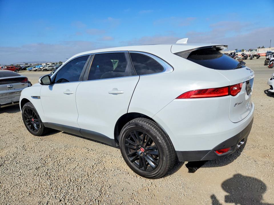 2018 Jaguar F-pace VIN SADCK2FN0JA274109 COPART salvage auction — REAR END, Ca - Salvage Certificate, sold $3,550 on 2026-07-02 (photo 2)