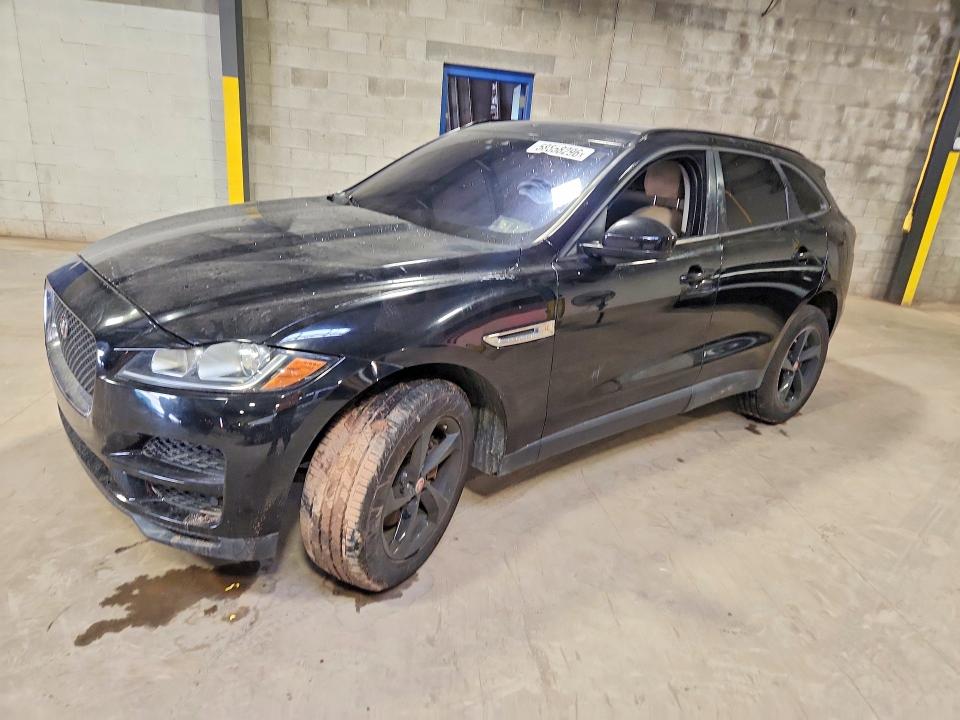 2018 Jaguar F-pace VIN SADCJ2GX6JA282573 COPART salvage auction — VANDALISM, Pa - Cert Of Salv-R=Reconstructed, sold $3,150 on 2026-07-15 (photo 1)