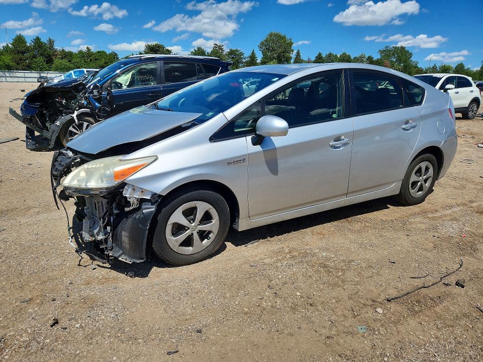 2012 Toyota Prius VIN JTDKN3DU5C5420918 COPART salvage auction — FRONT END, IL - SALVAGE CERTIFICATE, sold $1,100 on 2026-07-28 (photo 1)