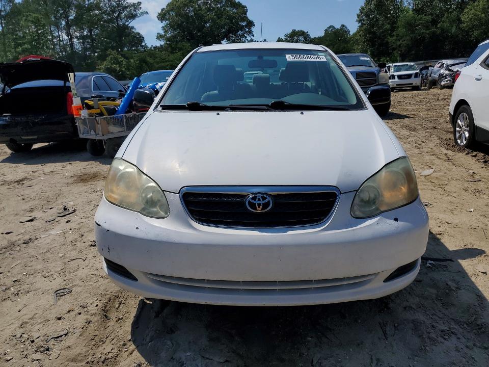 2006 Toyota Corolla VIN JTDBR32EX60076858 COPART salvage auction — REAR END, De - Salvage Certificate, sold $850 on 2026-07-21 (photo 5)