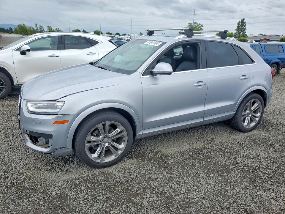 2015 Audi Q3 VIN WA1GFCFS6FR010277 COPART salvage auction — FRONT END, Or - Salvage Title Certificate, sold $1,350 on 2026-08-04 (photo 1)