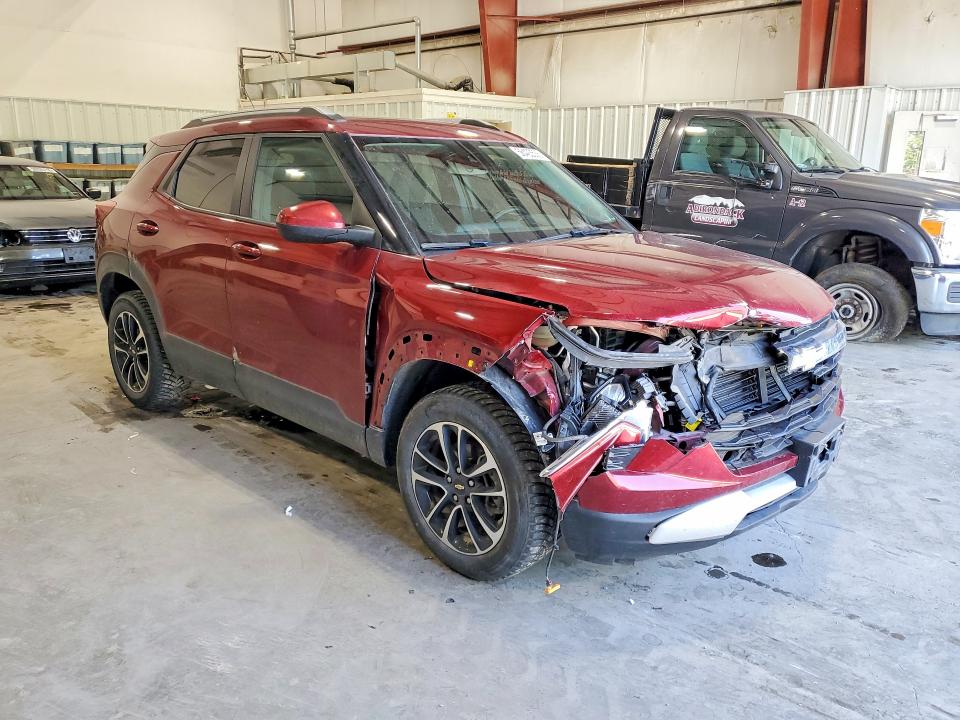 2024 Chevrolet Trailblazer VIN KL79MRSL6RB056837 COPART salvage auction — FRONT END, Ny - Mv-907A Salvage Certificate, sold $6,700 on 2026-07-06 (photo 4)