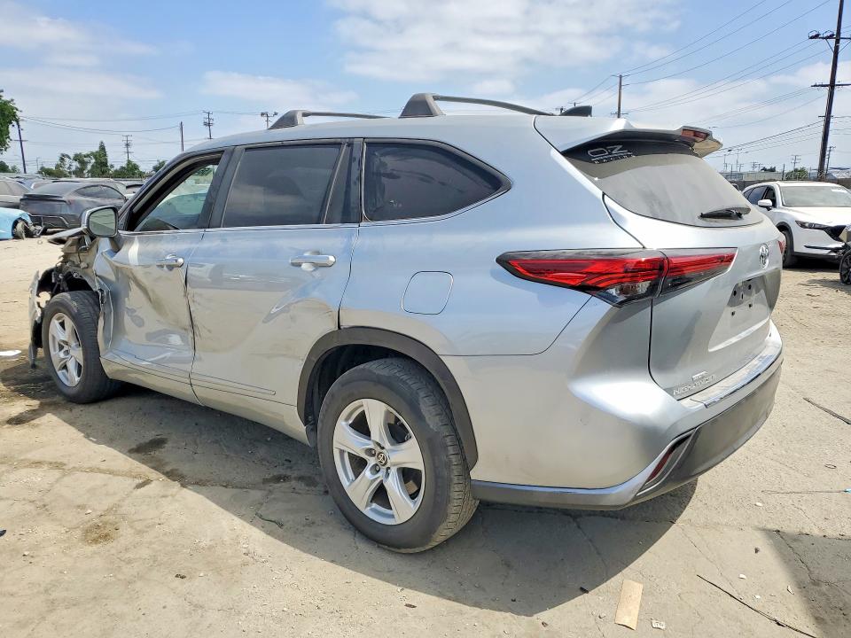 2023 Toyota VIN 5TDKDRAHXPS001671 COPART salvage auction — FRONT END, CA - SALVAGE CERTIFICATE, sold $8,500 on 2026-07-27 (photo 2)