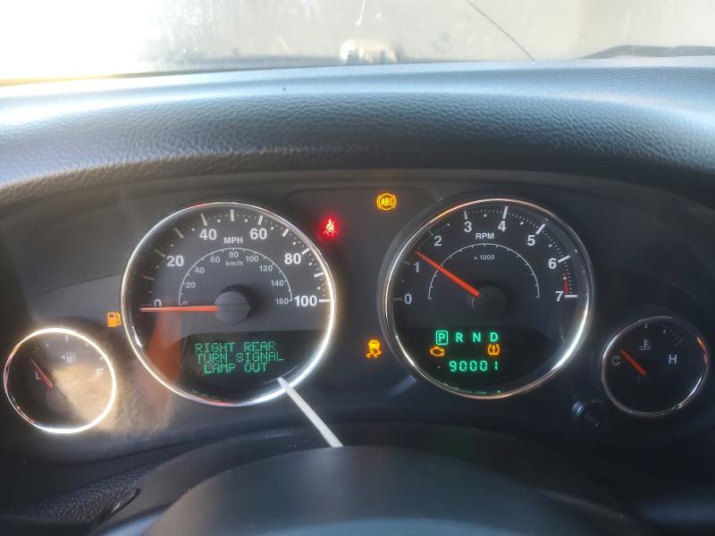 2014 Jeep Wrangler unlimited VIN 1C4BJWEG0EL135452 COPART salvage auction — ALL OVER, Tn - Salvage Certificate (P), sold $4,100 on 2026-07-02 (photo 9)